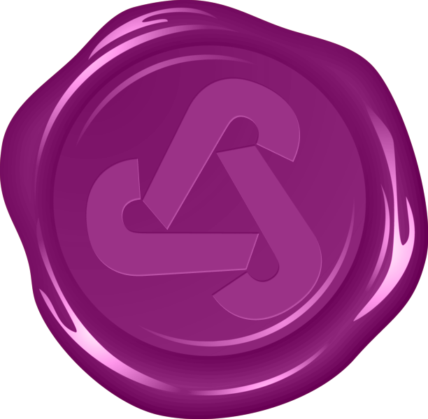 Connected classic wax seal